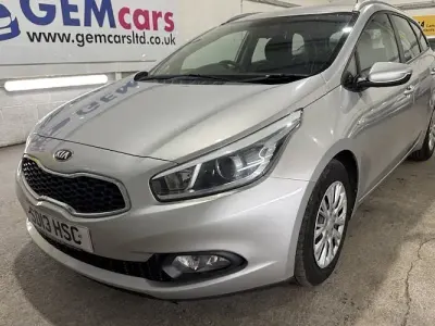 Used Kia Ceed Sportswagon 90 HP (66 kW) 2013 Silver Estate