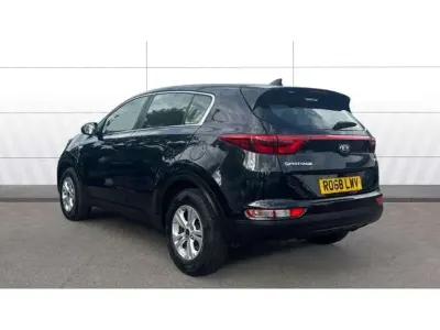 Used Kia Sportage 115 HP (84 kW) 2018 Black SUV