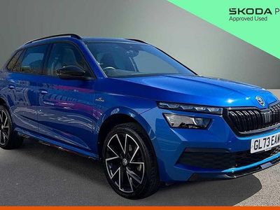 Used Skoda Kamiq Monte Carlo 147 HP (108 kW) 2023 Blue SUV