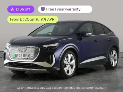 Used Audi Q4 e-tron S-Line 150 kW (204 HP) 2023 Blue SUV