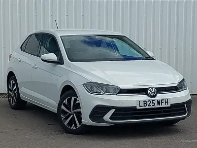 Used VW Polo Match 95 HP (69 kW) 2025 White Hatchback