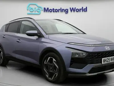 Begagnad Hyundai Bayon Premium 101 HK (74 kW) 2025 Blå SUV