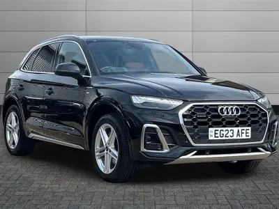 Used Audi Q5 S-Line 204 HP (150 kW) 2023 Mythos black SUV