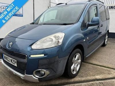 Blue Used 2012 Peugeot Partner Tepee Outdoor MPV | £5,295 (Fair price)