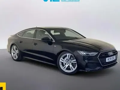 Used Audi A7 Sportback S-Line 231 HP (169 kW) 2019 Black Hatchback