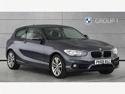 Used BMW 118 Sport Line 136 HP (100 kW) 2018 Grey Hatchback