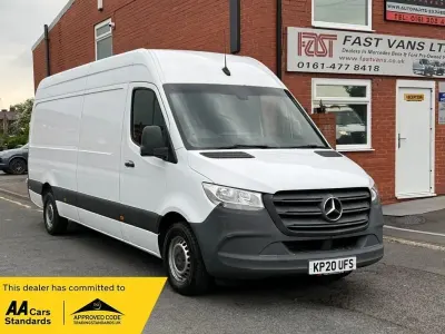 Used Mercedes Sprinter 160 HP (117 kW) 2020 White Van
