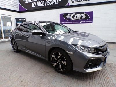 Used Honda Civic EX 129 HP (94 kW) 2018 Grey Hatchback