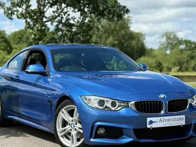 Used BMW 420 M Sport 190 HP (139 kW) 2015 Blue Coupe