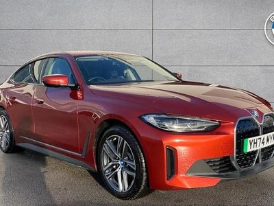Orange Used 2024 BMW i4 Sport Line Sedan | £29,985 (Fair price)