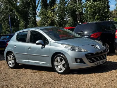 Used Peugeot 207 Sport 120 HP (88 kW) 2009 Blue Hatchback