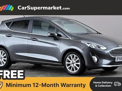 Used Ford Fiesta Titanium 125 HP (91 kW) 2019 Grey Hatchback