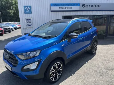 Used Ford Ecosport Active 125 HP (91 kW) 2022 Blue SUV