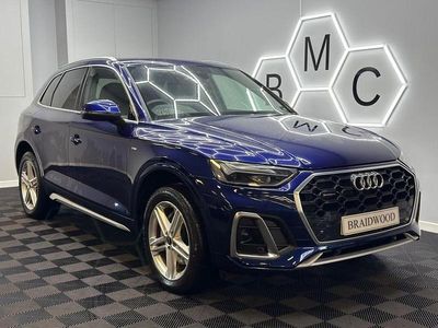 Blue Used 2024 Audi Q5 S-Line SUV | £34,990 (Fair price)