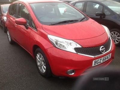Used Nissan Note Acenta Premium 90 HP (66 kW) 2016 Red MPV