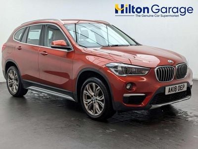 Used BMW X1 xLine 140 HP (102 kW) 2018 Orange SUV