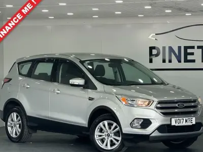 Used Ford Kuga Zetec 120 HP (88 kW) 2017 Silver SUV