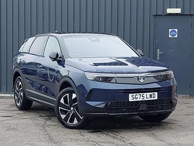 New Vauxhall Grandland X Ultimate 136 HP (100 kW) 2025 Two coat premium metallic  spectrum blue SUV