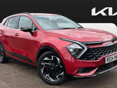 Begagnad Kia Sportage GT-Line 148 HK (108 kW) 2024 Röd SUV