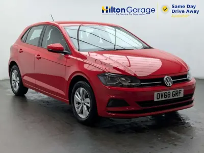 Usado VW Polo SE 95 CV (69 kW) 2018 Rojo Utilitario