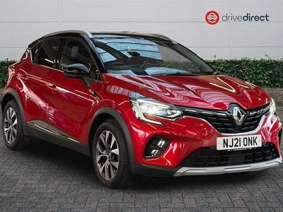 Red/black Used 2021 Renault Captur Version S SUV | £12,350 (Fair price)