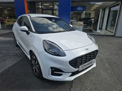 Used Ford Puma ST-Line 125 HP (91 kW) 2022 White Hatchback