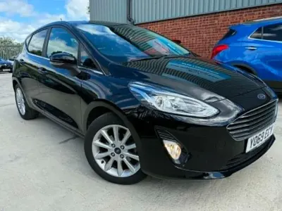 Usado Ford Fiesta Titanium 100 HP (73 kW) 2020 Preto Citadino