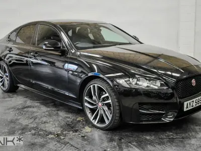 Used Jaguar XF R-Sport 180 HP (132 kW) 2018 Black Sedan