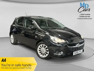 Używany Vauxhall Corsa 70 KM (51 kW) 2015 Czarny Hatchback
