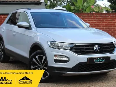 Used VW T-Roc United 150 HP (110 kW) 2021 Silver SUV