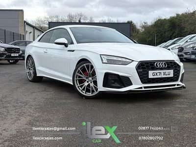 Used Audi A5 S-Line 163 HP (119 kW) 2021 White Coupe