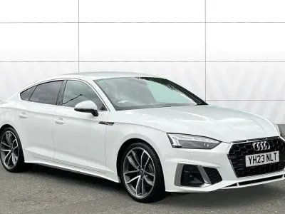 Used Audi A5 S-Line 163 HP (119 kW) 2023 White Coupe