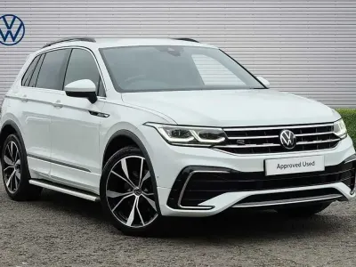 Used VW Tiguan R-line 190 HP (139 kW) 2022 White SUV