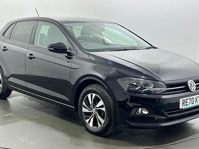 Used VW Polo Match 95 HP (69 kW) 2020 Black Hatchback