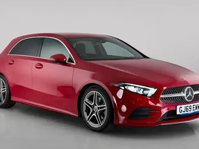 Used Mercedes A200 Executive 163 HP (119 kW) 2019 Red Hatchback