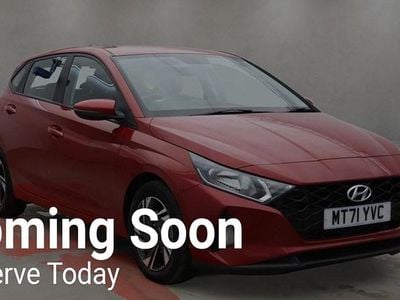 Red Used 2021 Hyundai i20 Hatchback | £13,299 (Fair price)
