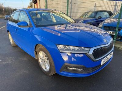 Used Skoda Octavia SE Technology 150 HP (110 kW) 2021 Blue Estate