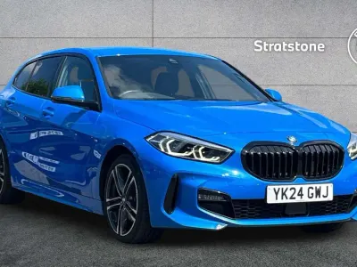 Used BMW 118 M Sport 134 HP (98 kW) 2024 Blue Hatchback