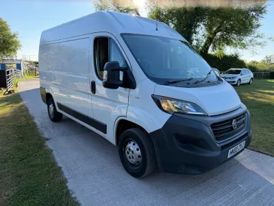 Used Fiat Ducato 140 HP (102 kW) 2020 White Van