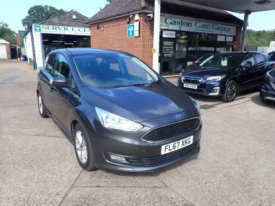 Used Ford C-MAX Zetec 125 HP (91 kW) 2017 Grey MPV