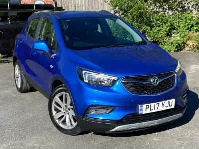 Used Vauxhall Mokka X Design Edition 140 HP (102 kW) 2017 Blue SUV