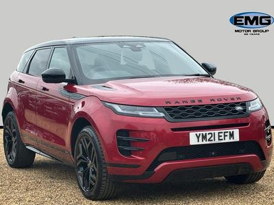 Used Land Rover Range Rover evoque HSE Dynamic 309 HP (227 kW) 2021 Red SUV