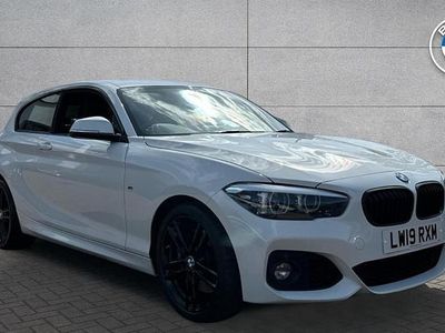 Used BMW 118 M Sport 134 HP (98 kW) 2019 White Hatchback