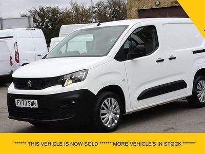 Used Peugeot Partner 131 HP (96 kW) 2021 White MPV