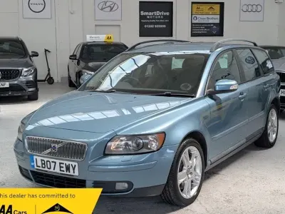 Used Volvo V50 SE 180 HP (132 kW) 2007 Blue Estate