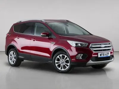 Used Ford Kuga Titanium 150 HP (110 kW) 2018 Red SUV