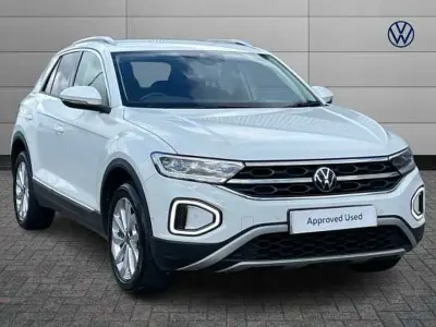 Begagnad VW T-Roc Style 150 HK (110 kW) 2022 Vit SUV