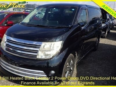 used Nissan Elgrand 3.5 4WD Rider Black Leather Edition, Auto, 8 Seats