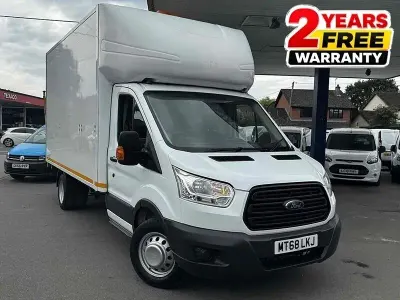 Used Ford Transit 130 HP (95 kW) 2018 White Van