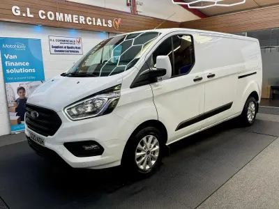 Used Ford Transit Custom Trend 130 HP (95 kW) 2023 White Van